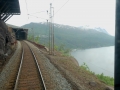 Tåget utan svindel på väg hem från Narvik