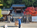 Ett av väldigt många tempel i Takayama