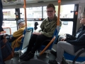 Erik åker buss